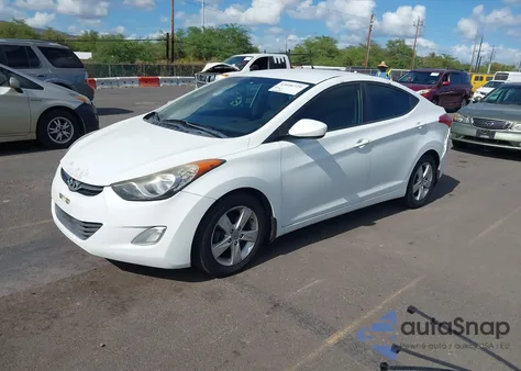 2013 Hyundai Elantra Gls from USA, damaged, VIN 5NPDH4AE6DH284559